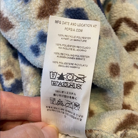 Patagonia Synchilla Snap-T Fleece "Tundra Cluster" pattern Outdoor Size X Small - Picture 9 of 12